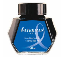 WATERMAN Encre 50ml bleu, S0110720