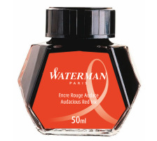 WATERMAN Encre 50ml rouge, S0110730