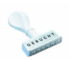WEDO Porte-tampons texte Gebucht, 193 12