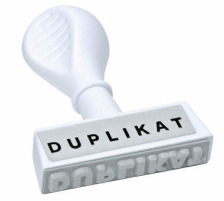 WEDO Porte-tampons texte Duplikat, 193 14