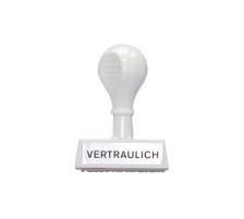 WEDO Porte-tampons texte Vertraulich, 193 26