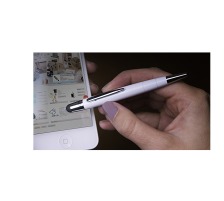 WEDO Touch Pen Mini 2-in-1 blanc, 26115000