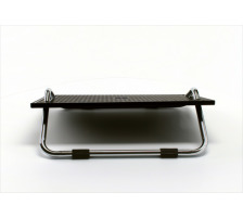 WEDO Repose-pieds ERGOSWING chrome/noir, 275 201