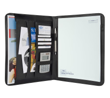 WEDO Serviette de conf. A4 noir, 585401
