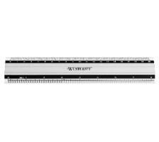 WESTCOTT Rgle Alu cm/inch scala, E-1019000
