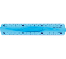 WESTCOTT Lineal, flexibel 15cm blau/rot/grün, E-1022000