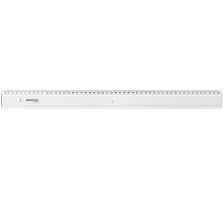 WESTCOTT Rgle en plastique 50cm, E10154 BP