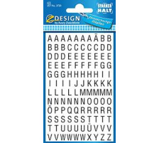 Z-DESIGN Letters noir 6.5mm 240 pcs., 3720