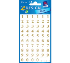 Z-DESIGN Z-DESIGN Letters or 7.5mm, Times Gras 124 pcs., 3728