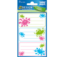 Z-DESIGN Sticker Klecks 8.4x16cm color 2 flls., 59668Z