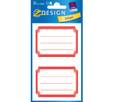 Z-DESIGN Sticker School sujet 6 pcs., 59686