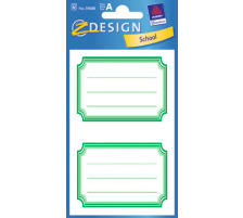 Z-DESIGN Sticker School sujet 6 pcs., 59688
