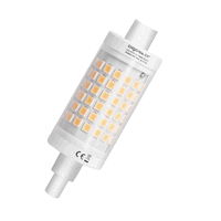 Lampe LED r7s, 78mm, 7 watt (correspond  env. 70 watt), blanc chaud