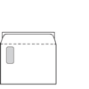 Couverts C4  Fenster rechts 250 Stk.Polarweiss FSC