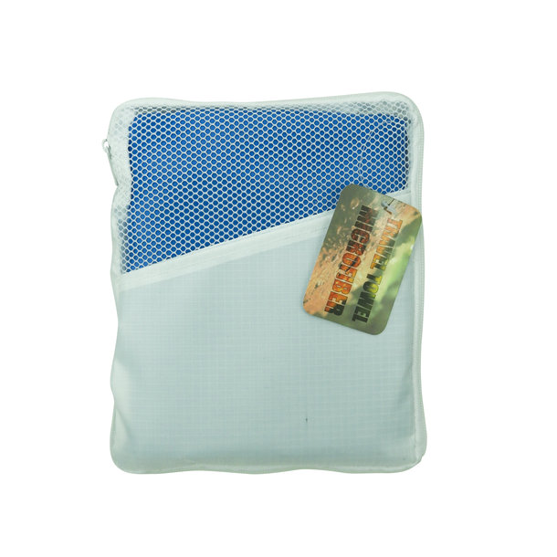 Mikrofaser-Fitnesstuch 75 x 150 cm blau