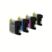 Brother LC-223 pack  4 compatible BK/C/M/Y, 1x16.6ml, 3x9ml