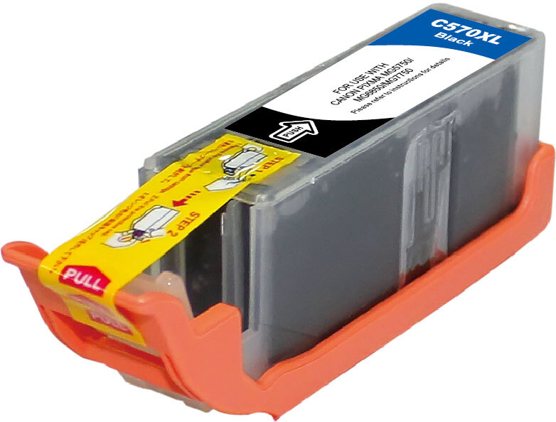 Tintenpatrone XL schwarz, 25 ml. NEW! MIT CHIP, kompatibel zu Canon PGI-570BXL