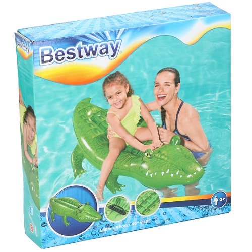 Crocodile gonflable Bestway 168x89cm