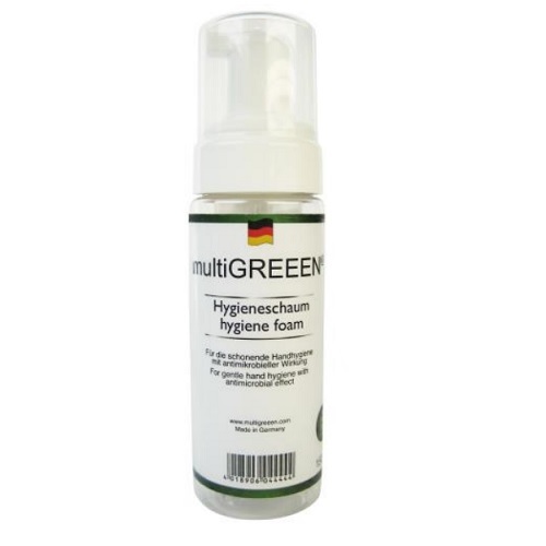 multiGREEEN Handdesinfektionsmittel Schaum, 150ml, EN 14476 fr volle Viruzidie A / B