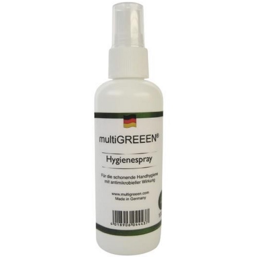 multiGREEEN Handdesinfektionsmittel Spray, 100ml, EN 14476 fr volle Viruzidie A / B