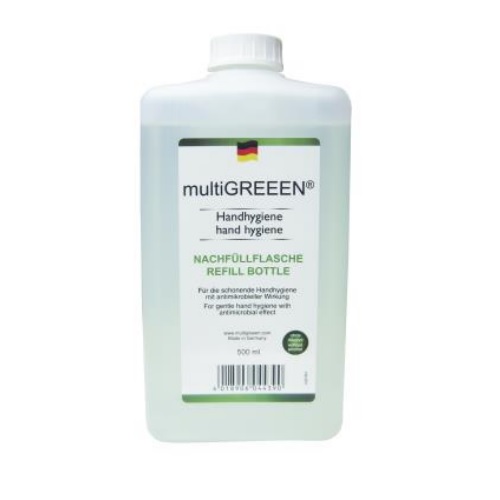 multiGREEEN Handdesinfektionsmittel flssig, 1000ml, EN 14476 fr volle Viruzidie A / B