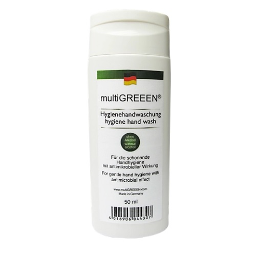 multiGREEEN Handdesinfektionsmittel flssig, 50ml, EN 14476 fr volle Viruzidie A / B