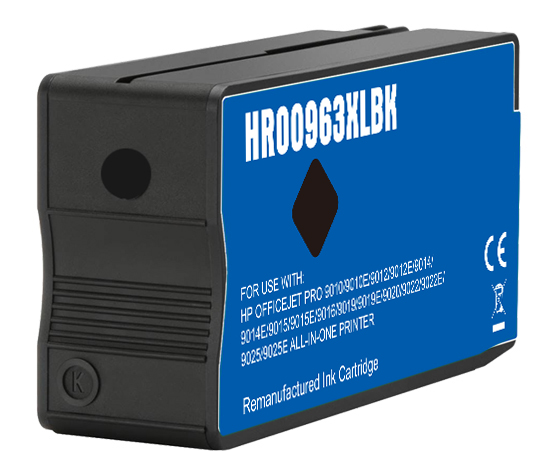 Kompatible HP963XLB XL-Tintenpatrone  58ml (+21.0 % Inhalt)