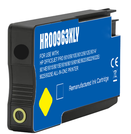 Kompatible HP963XLY XL-Tintenpatrone  25.5ml (+11.0?% Inhalt)