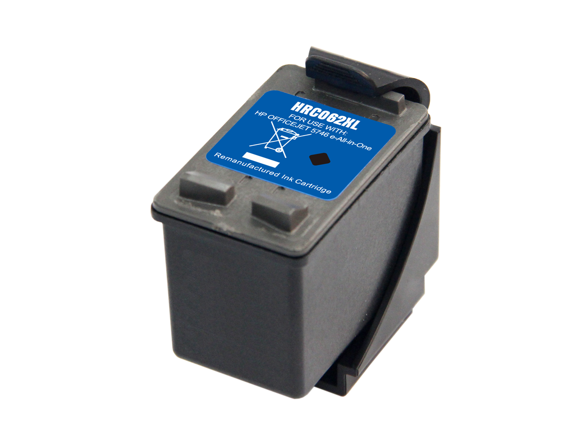 Kompatible Tinte HP 62XL Schwarz � XL, 18 ml