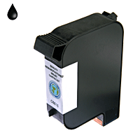 Tintenpatrone schwarz, 42 ml.