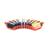 Set de 10 cartouches, 10x 13 ml. compatible avec Canon PGI-72PA