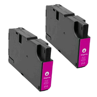 Lexmark 14L0199 cartouche d`encre compatible pack  deux no 200 XL magenta, 2 x 32 ml