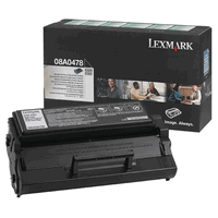 Cartouche toner original Lexmark noire, 6000 pages