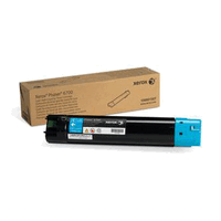 Cartouche toner original Xerox cyan, 12000 pages