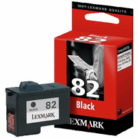 Cartouche d`encre original Lexmark Nr.82 noire, ca. 600 pages