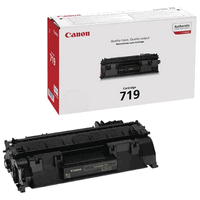 Cartouche toner original Canon 719 noire, 2100 pages