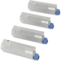 Original Oki Toner Cartridge gelb, 2500 Seiten