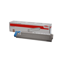 Cartouche toner originale OKI 44036023 (C910) cyan, 15000 pages