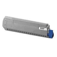 Cartouche toner original Oki cyan, 10000 pages