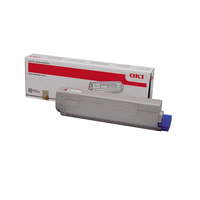 Original OKI Tonerkassette 44844614 (C822) magenta, 7300 Seiten