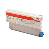 Oki 46471102 cartouche toner originale jaune, 7000 pages