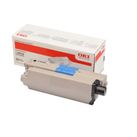 Oki 46508712 cartouche toner originale noire, 3500 pages