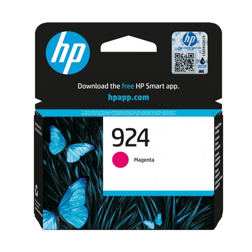 HP 4K0U4NE originale Tintenpatrone Nr. 924 magenta,400 Seiten