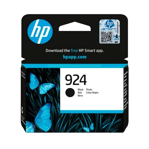 HP 4K0U6NE originale Tintenpatrone Nr. 924 black, 500 Seiten