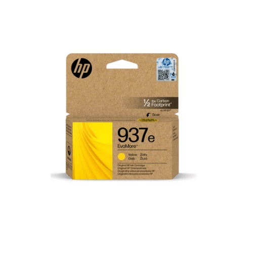 HP 4S6W8NE originale Tintenpatrone Nr. 937e yellow, 1650 Seiten