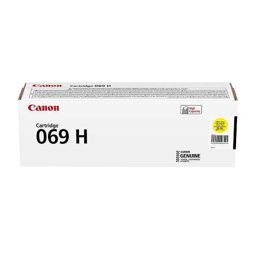 Canon 5091C002 originale Tonerkassette Nr. 069 yellow, 1900 Seiten