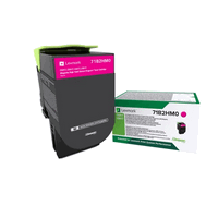 Cartouche toner originale Lexmark 71B2HM0 magenta, 3500 pages