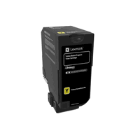 Cartouche toner originale Lexmark 74C20Y0 jaune, 3000 pages