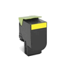 Cartouche toner originale Lexmark jaune, 1000 pages