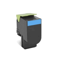 Cartouche toner originale Lexmark cyan, 2000 pages